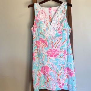 Lilly Pulitzer shift dress, size 14